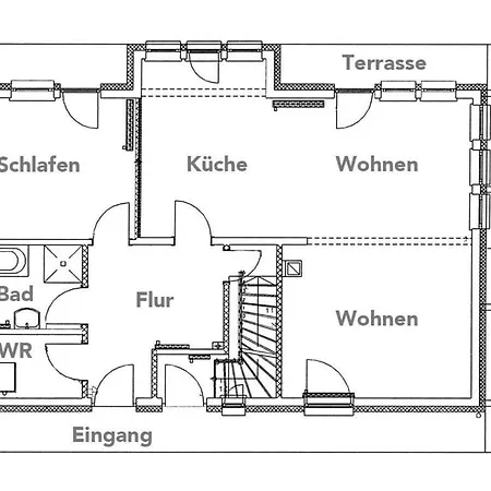 Baltic Pearl 2-room Holiday home *